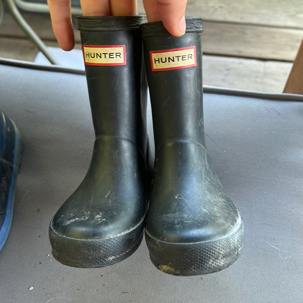 Toddler hunter rain boots